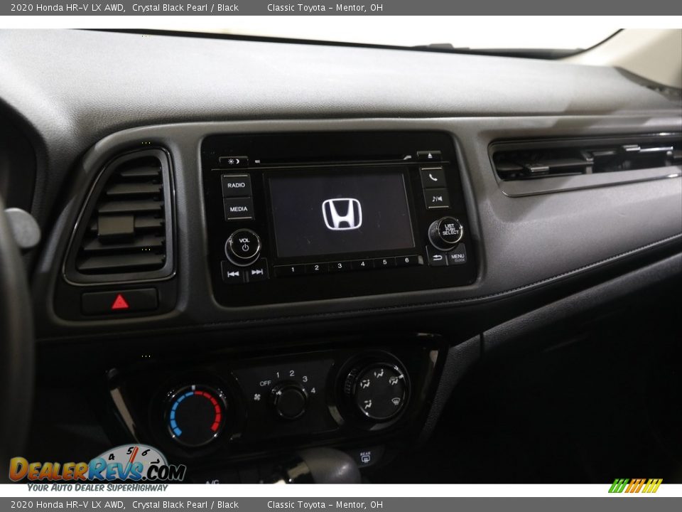 2020 Honda HR-V LX AWD Crystal Black Pearl / Black Photo #9