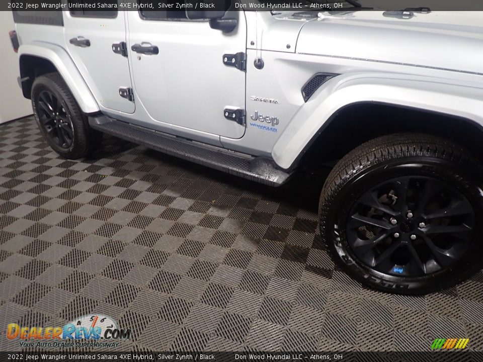 2022 Jeep Wrangler Unlimited Sahara 4XE Hybrid Silver Zynith / Black Photo #6