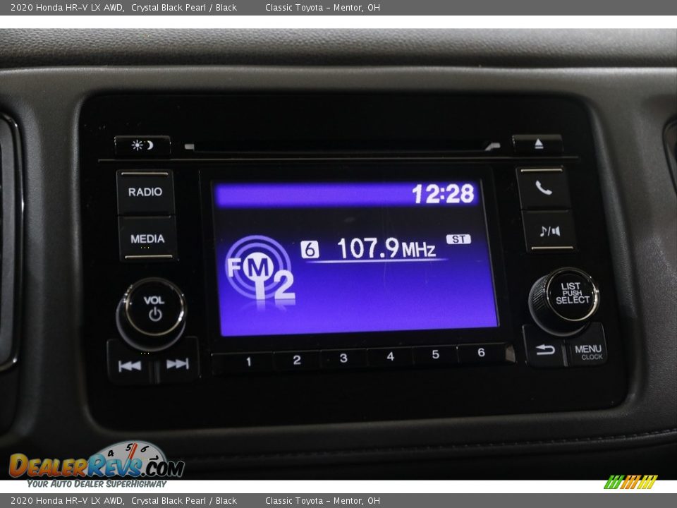 2020 Honda HR-V LX AWD Crystal Black Pearl / Black Photo #10