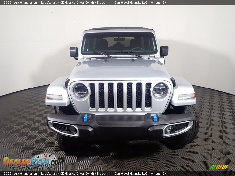 2022 Jeep Wrangler Unlimited Sahara 4XE Hybrid Silver Zynith / Black Photo #7