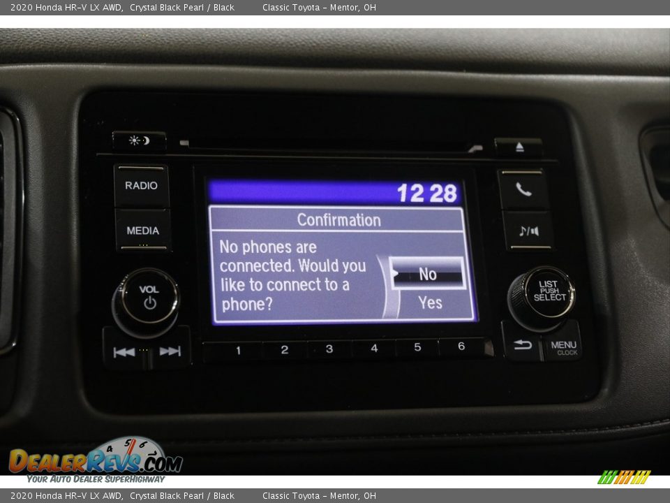 2020 Honda HR-V LX AWD Crystal Black Pearl / Black Photo #11
