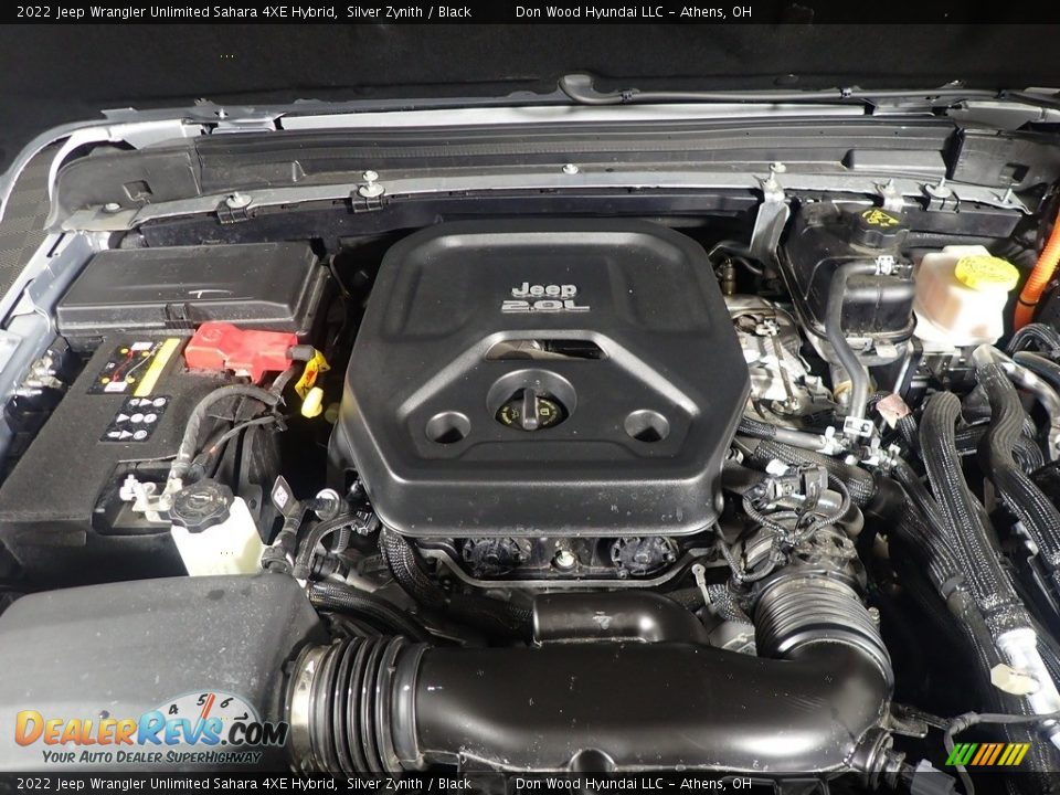 2022 Jeep Wrangler Unlimited Sahara 4XE Hybrid Silver Zynith / Black Photo #9