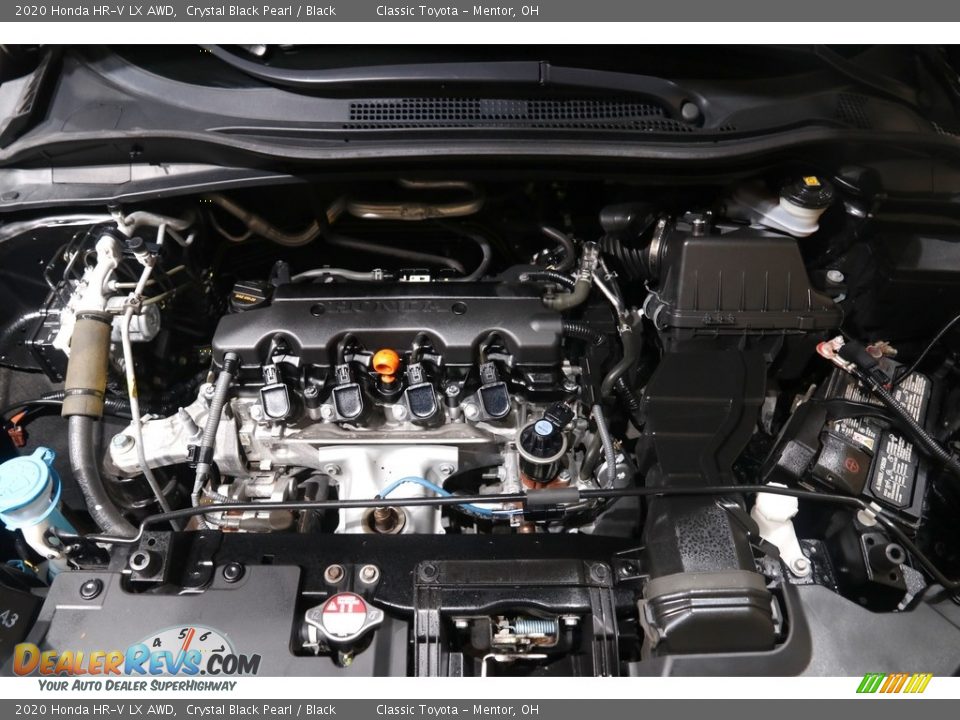 2020 Honda HR-V LX AWD Crystal Black Pearl / Black Photo #18