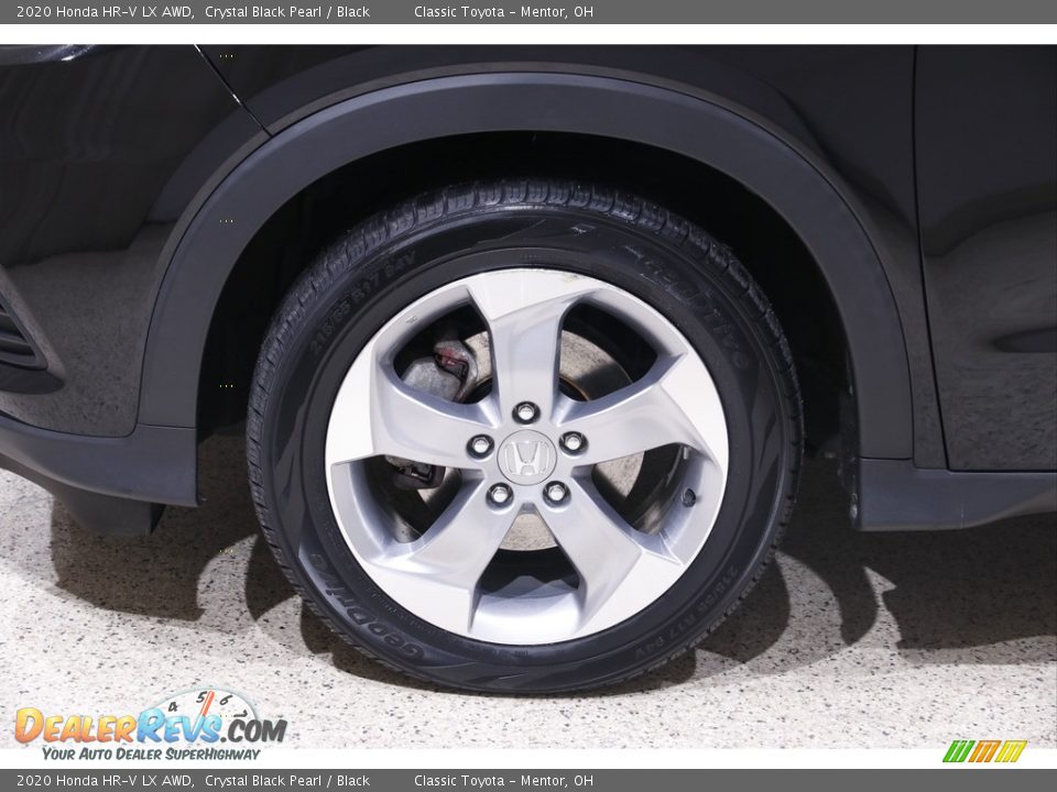 2020 Honda HR-V LX AWD Crystal Black Pearl / Black Photo #19