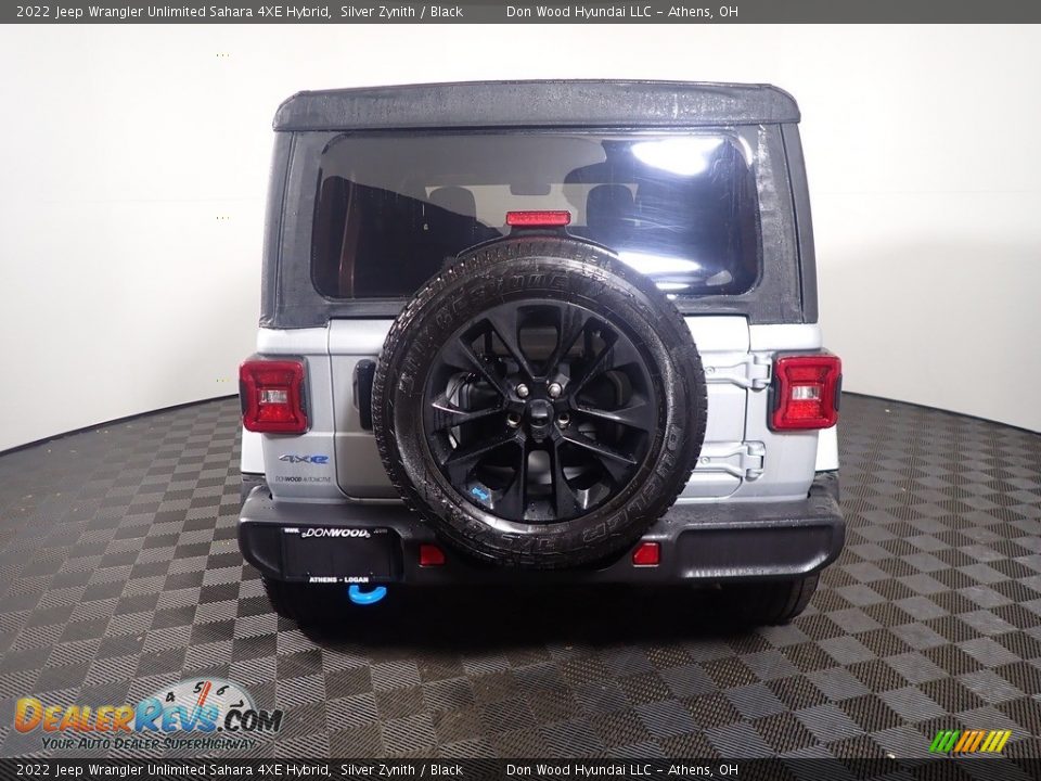2022 Jeep Wrangler Unlimited Sahara 4XE Hybrid Silver Zynith / Black Photo #15