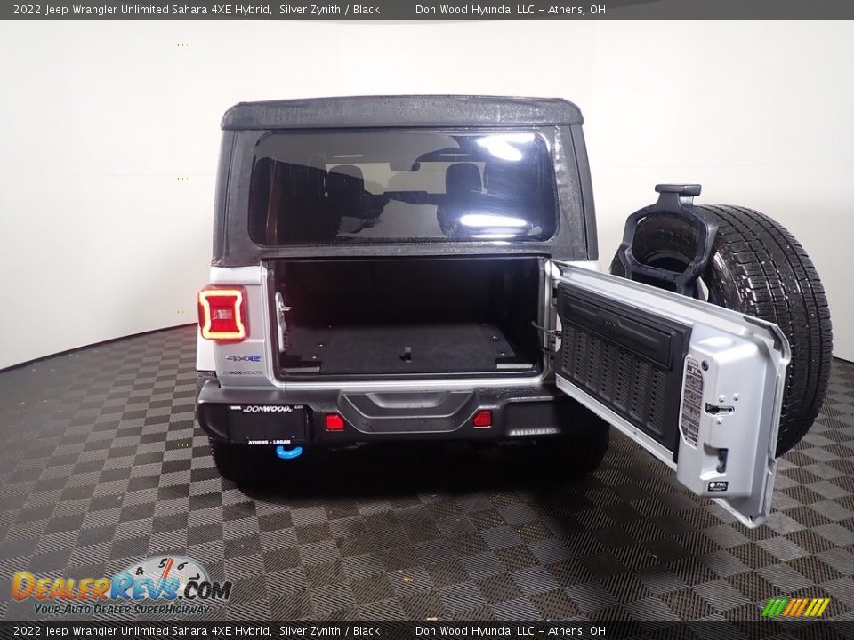2022 Jeep Wrangler Unlimited Sahara 4XE Hybrid Silver Zynith / Black Photo #16