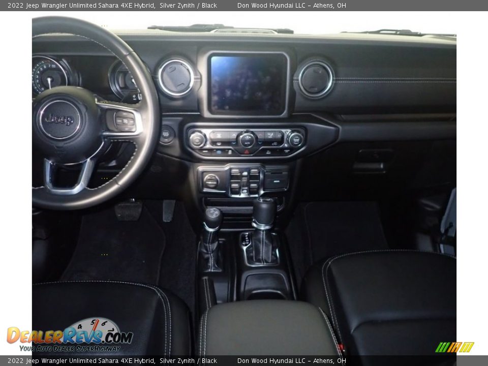 2022 Jeep Wrangler Unlimited Sahara 4XE Hybrid Silver Zynith / Black Photo #23