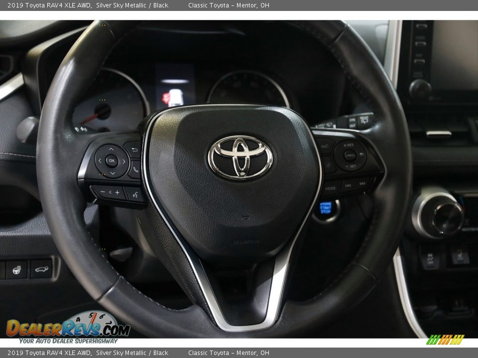 2019 Toyota RAV4 XLE AWD Silver Sky Metallic / Black Photo #7
