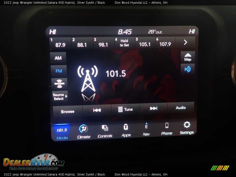 2022 Jeep Wrangler Unlimited Sahara 4XE Hybrid Silver Zynith / Black Photo #24