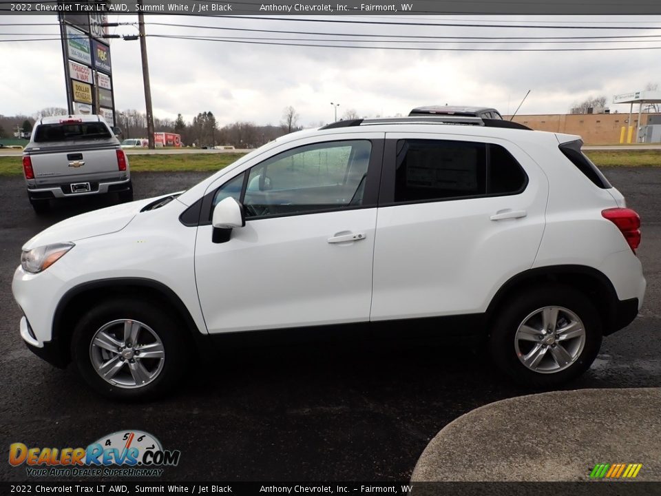 Summit White 2022 Chevrolet Trax LT AWD Photo #7