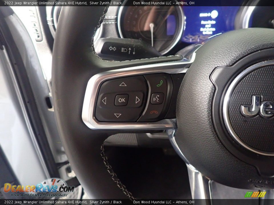 2022 Jeep Wrangler Unlimited Sahara 4XE Hybrid Silver Zynith / Black Photo #27