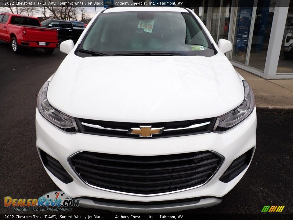 2022 Chevrolet Trax LT AWD Summit White / Jet Black Photo #9