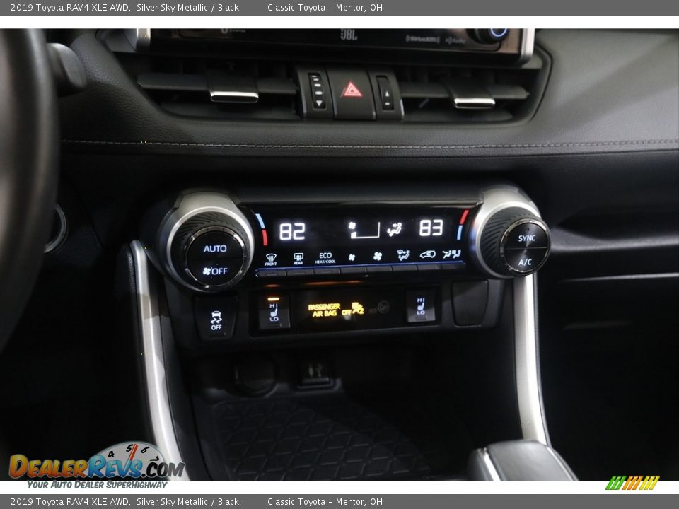 2019 Toyota RAV4 XLE AWD Silver Sky Metallic / Black Photo #12