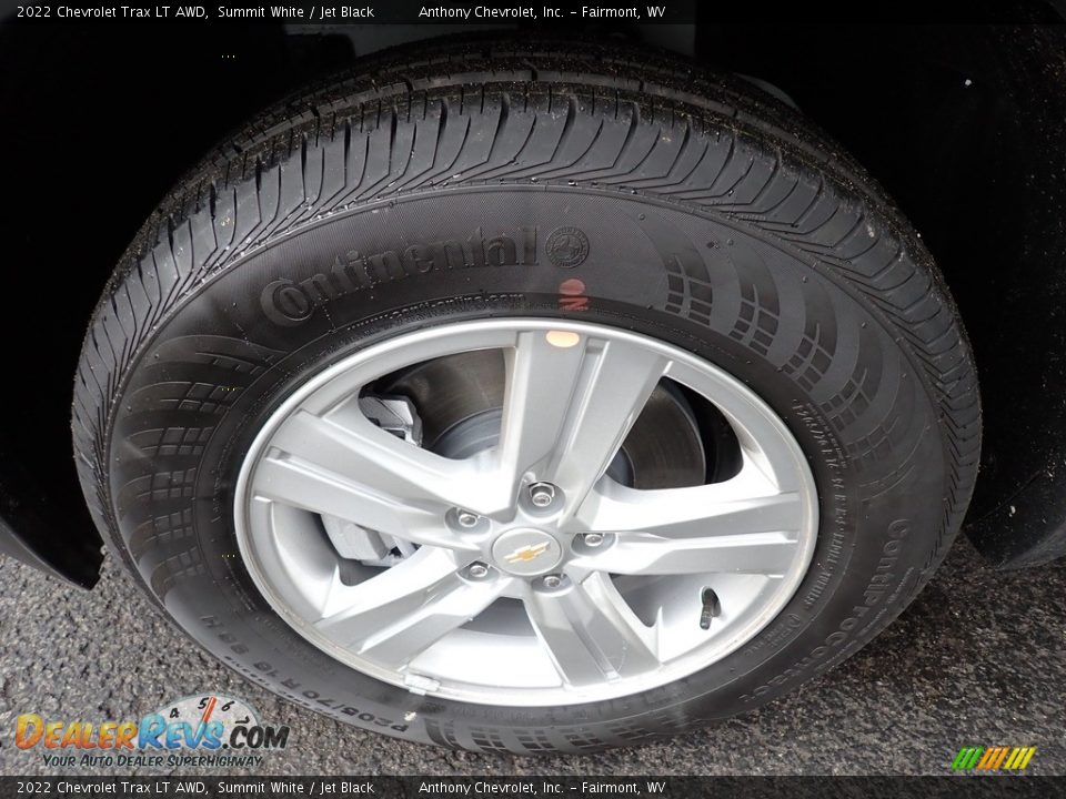 2022 Chevrolet Trax LT AWD Summit White / Jet Black Photo #10