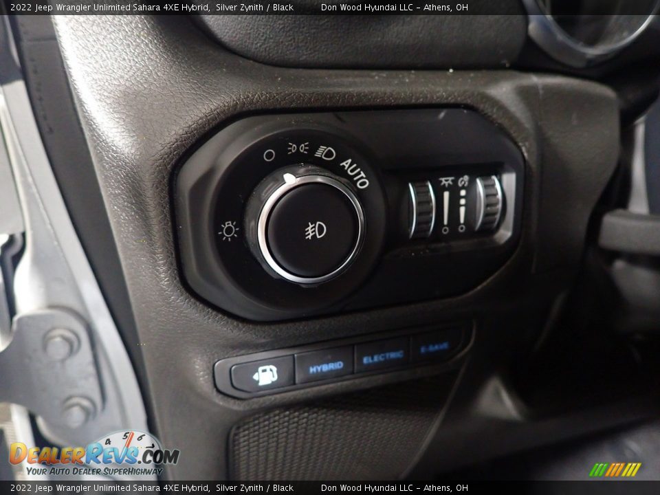 2022 Jeep Wrangler Unlimited Sahara 4XE Hybrid Silver Zynith / Black Photo #29