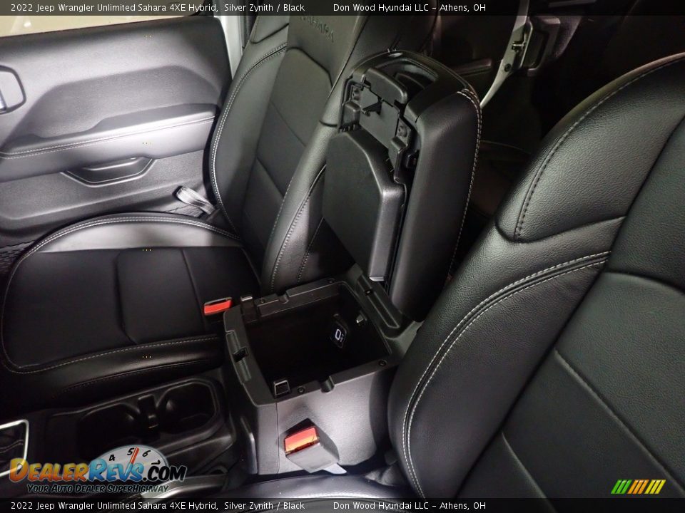 2022 Jeep Wrangler Unlimited Sahara 4XE Hybrid Silver Zynith / Black Photo #31
