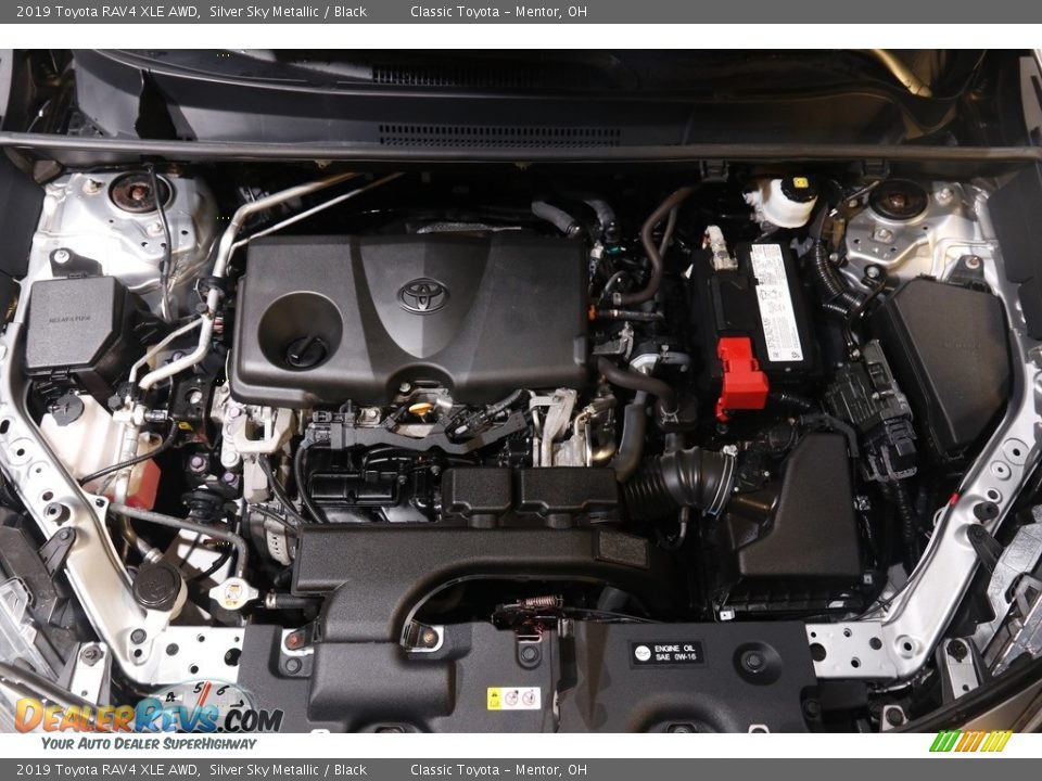 2019 Toyota RAV4 XLE AWD Silver Sky Metallic / Black Photo #19