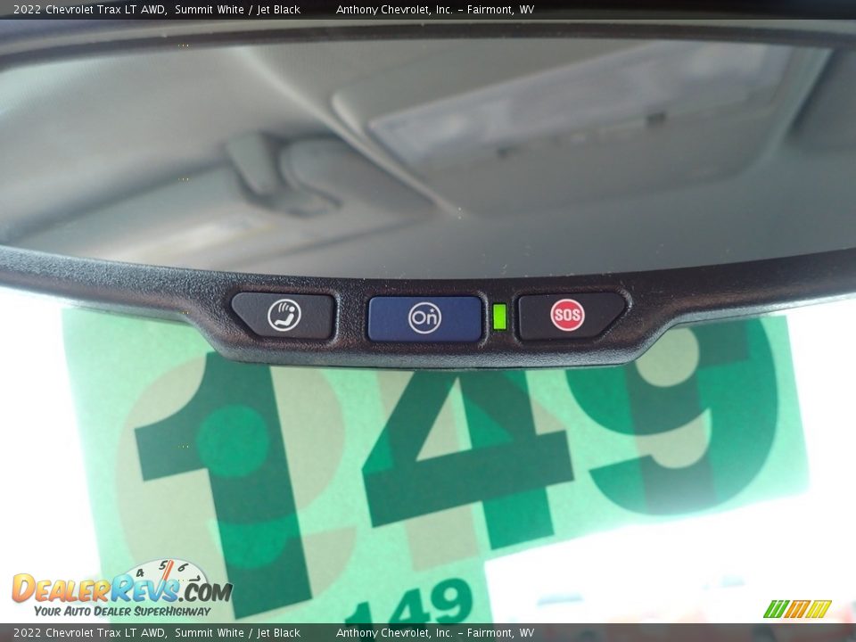2022 Chevrolet Trax LT AWD Summit White / Jet Black Photo #17