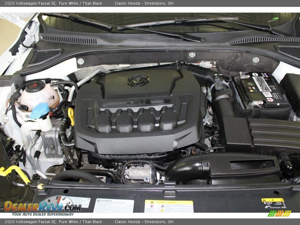 2020 Volkswagen Passat SE 2.0 Liter TSI Turbocharged DOHC 16-Valve VVT 4 Cylinder Engine Photo #13