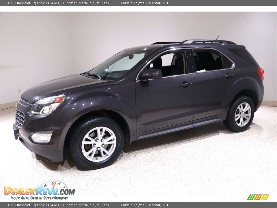 2016 Chevrolet Equinox LT AWD Tungsten Metallic / Jet Black Photo #3