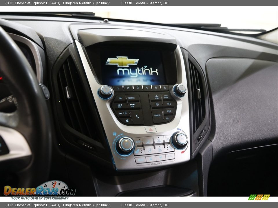 2016 Chevrolet Equinox LT AWD Tungsten Metallic / Jet Black Photo #9
