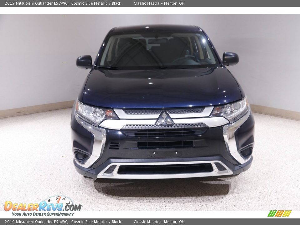 2019 Mitsubishi Outlander ES AWC Cosmic Blue Metallic / Black Photo #2