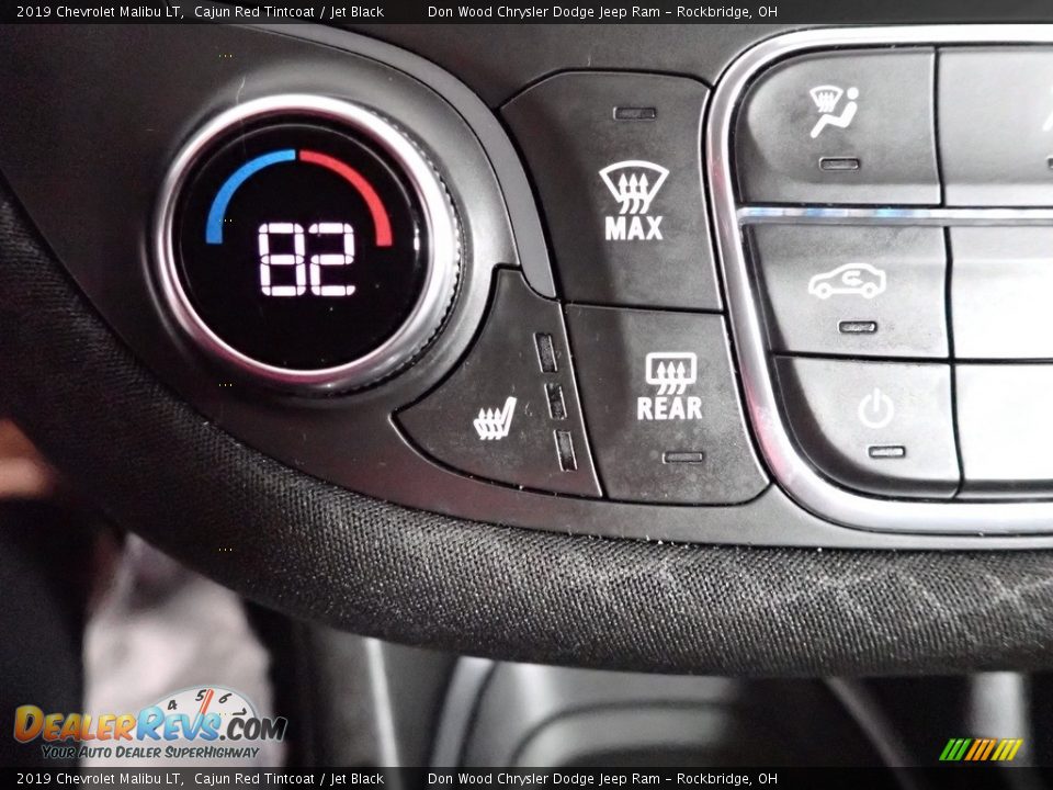 2019 Chevrolet Malibu LT Cajun Red Tintcoat / Jet Black Photo #4