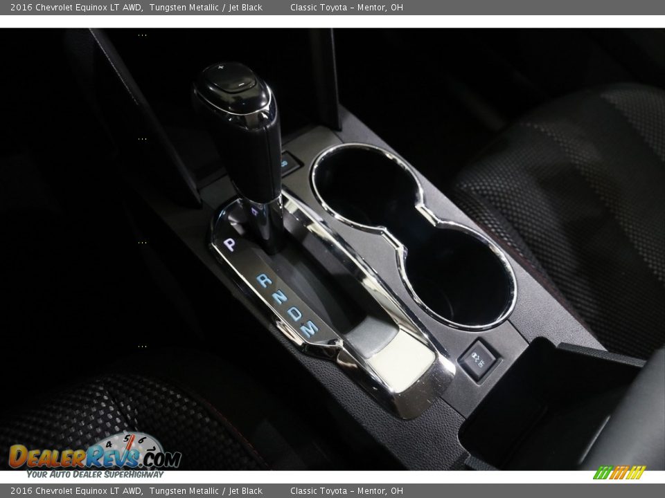2016 Chevrolet Equinox LT AWD Tungsten Metallic / Jet Black Photo #13