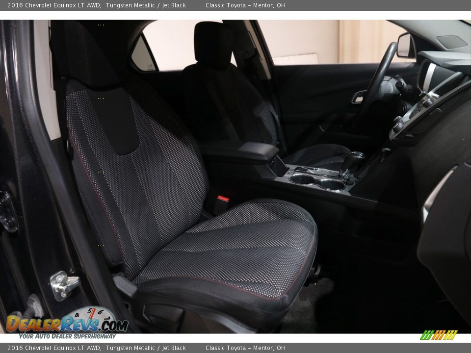 2016 Chevrolet Equinox LT AWD Tungsten Metallic / Jet Black Photo #15