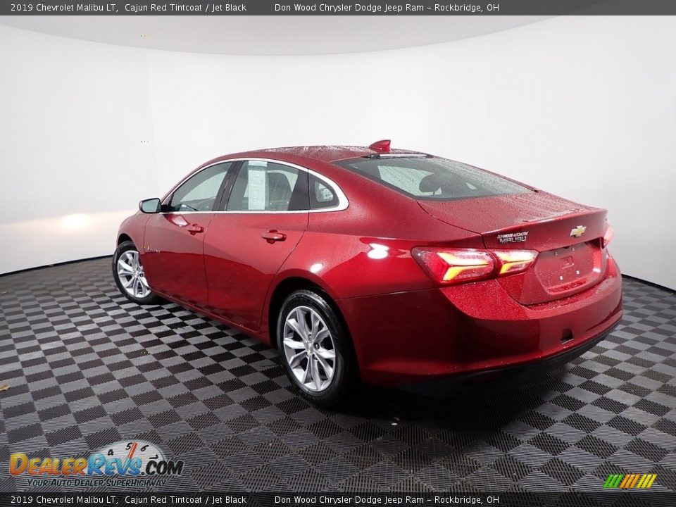 2019 Chevrolet Malibu LT Cajun Red Tintcoat / Jet Black Photo #7