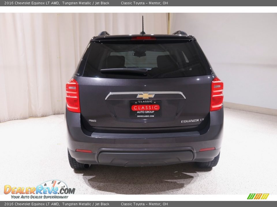 2016 Chevrolet Equinox LT AWD Tungsten Metallic / Jet Black Photo #18