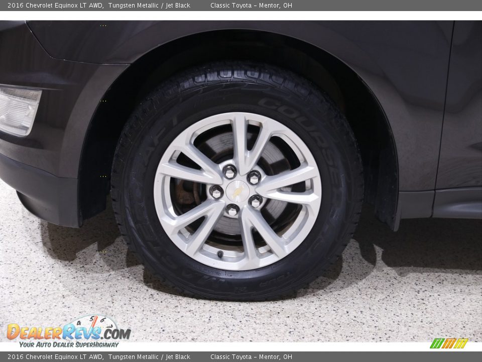 2016 Chevrolet Equinox LT AWD Tungsten Metallic / Jet Black Photo #20