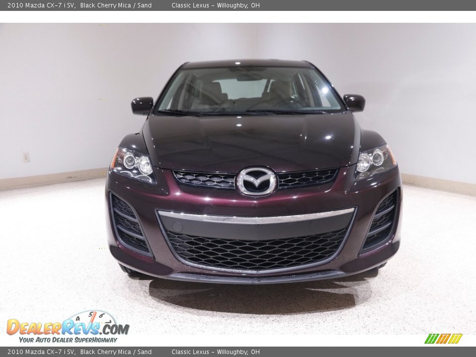 2010 Mazda CX-7 i SV Black Cherry Mica / Sand Photo #2