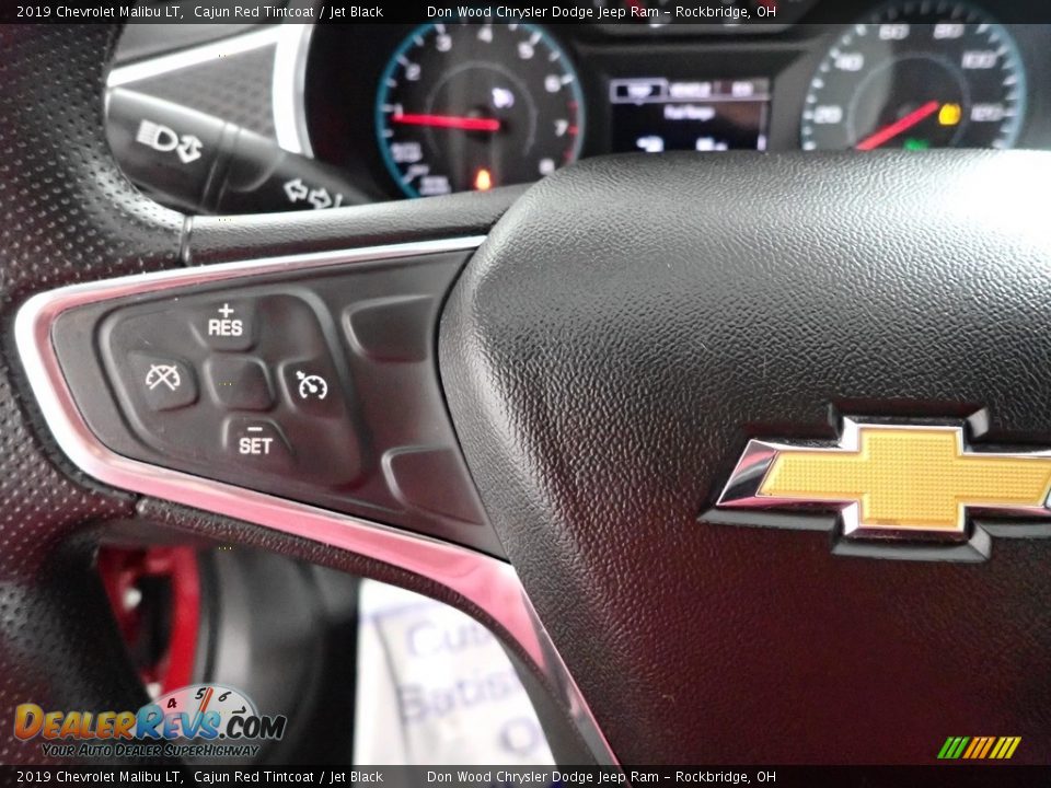 2019 Chevrolet Malibu LT Cajun Red Tintcoat / Jet Black Photo #16