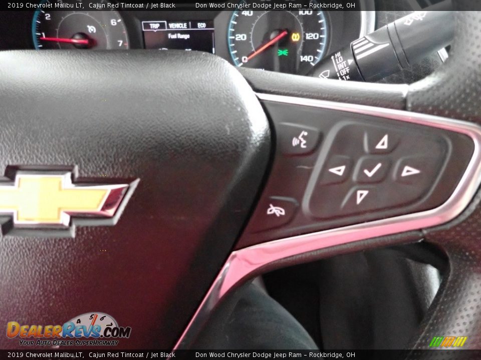 2019 Chevrolet Malibu LT Cajun Red Tintcoat / Jet Black Photo #17