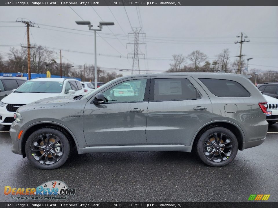 2022 Dodge Durango R/T AWD Destroyer Gray / Black Photo #3