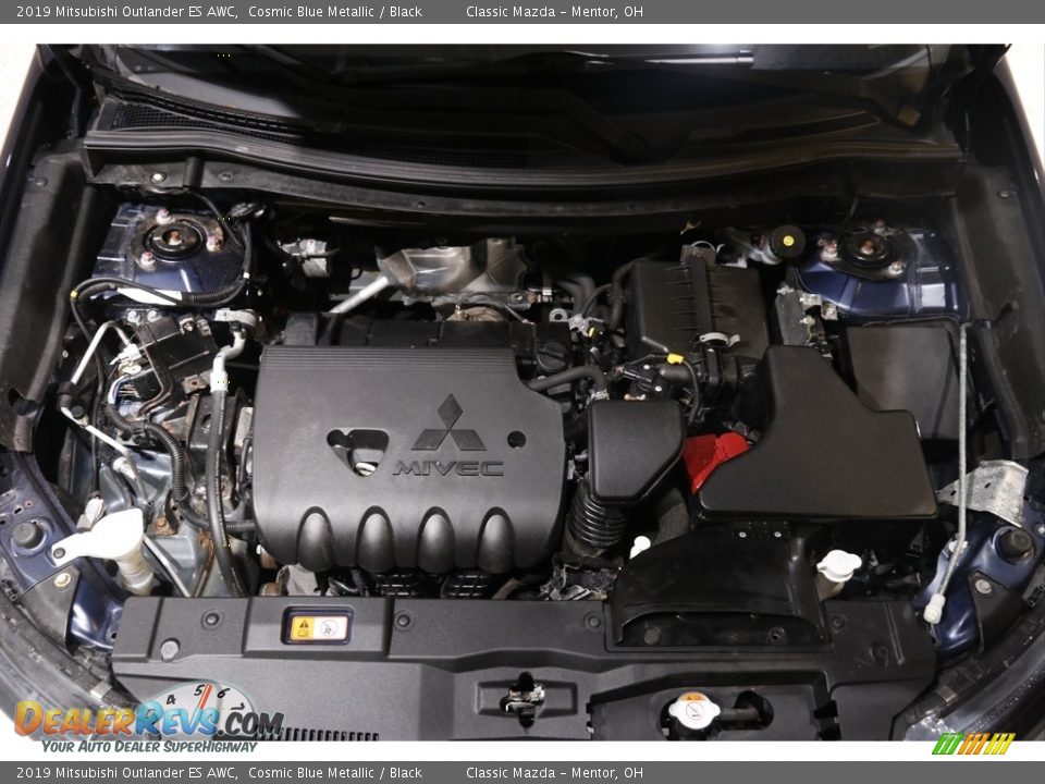 2019 Mitsubishi Outlander ES AWC Cosmic Blue Metallic / Black Photo #21