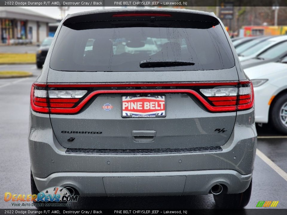 2022 Dodge Durango R/T AWD Destroyer Gray / Black Photo #6