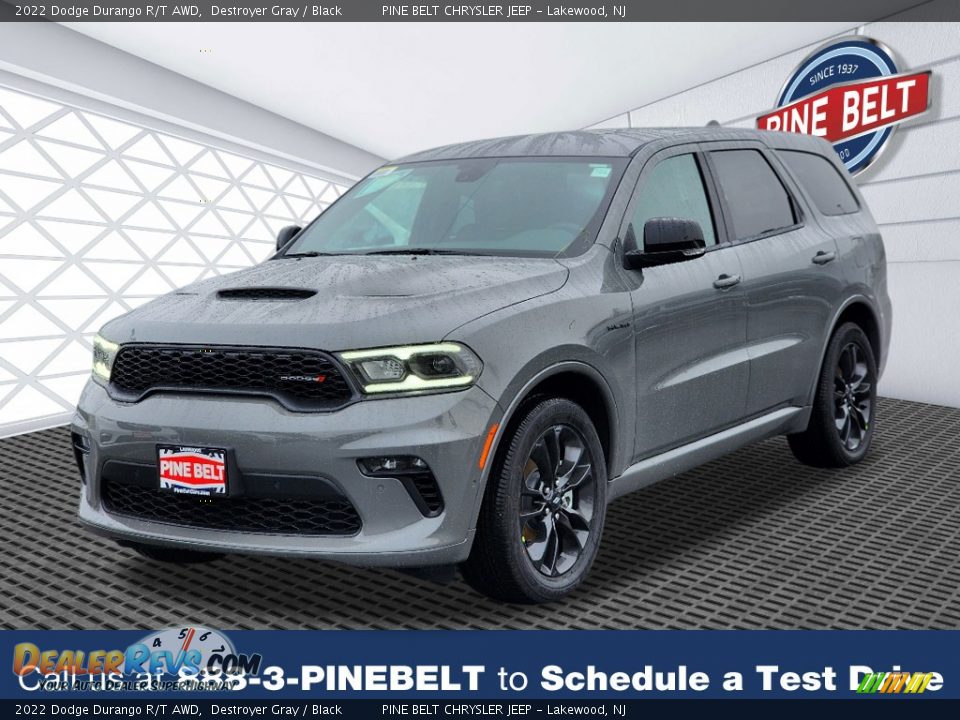 2022 Dodge Durango R/T AWD Destroyer Gray / Black Photo #1