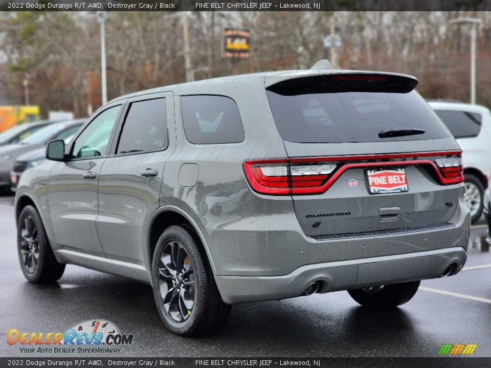 2022 Dodge Durango R/T AWD Destroyer Gray / Black Photo #4