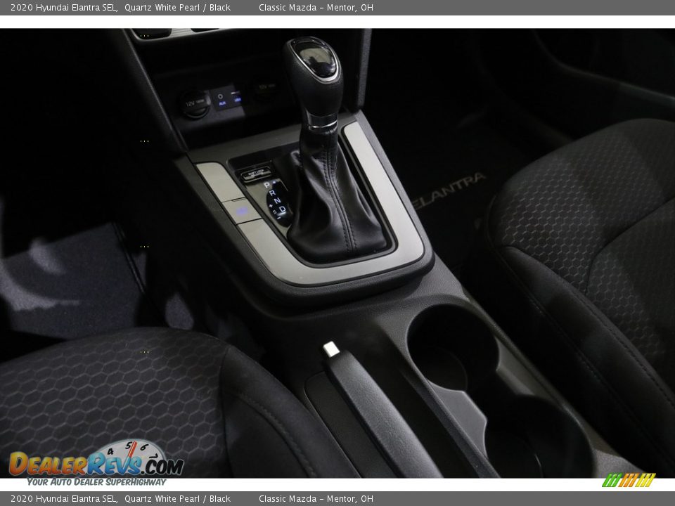2020 Hyundai Elantra SEL Quartz White Pearl / Black Photo #13