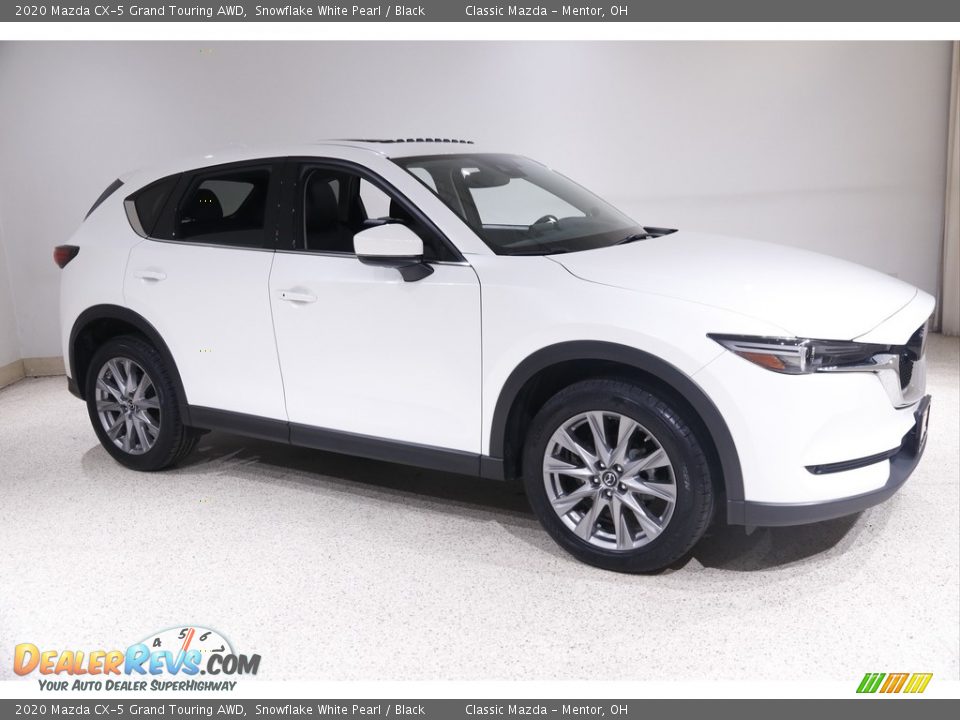 2020 Mazda CX-5 Grand Touring AWD Snowflake White Pearl / Black Photo #1