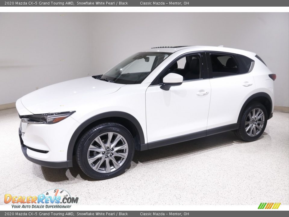 2020 Mazda CX-5 Grand Touring AWD Snowflake White Pearl / Black Photo #3