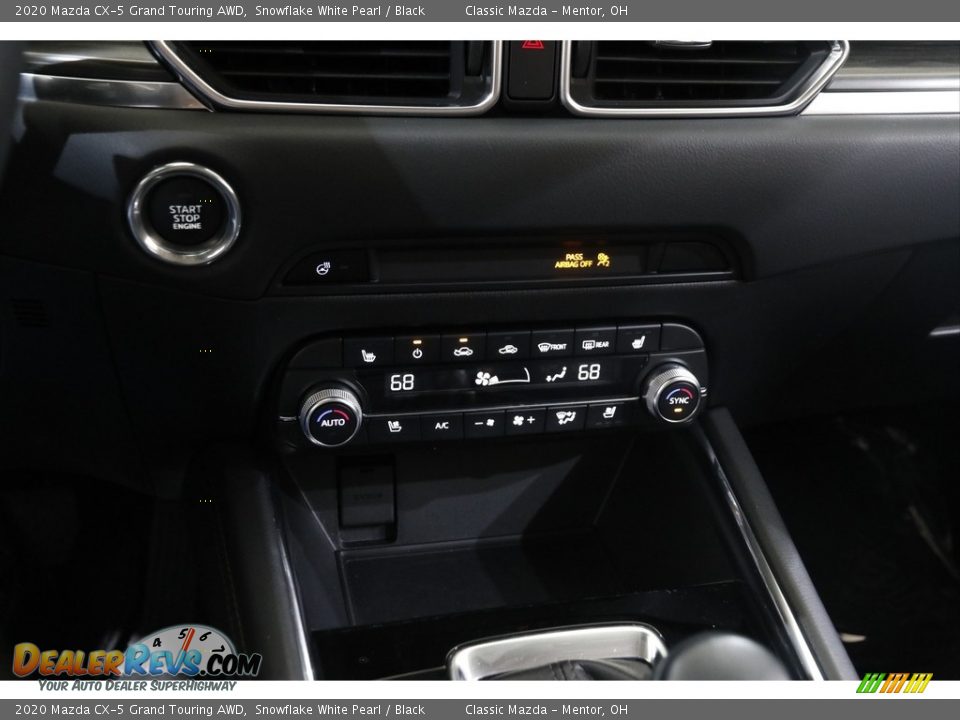 2020 Mazda CX-5 Grand Touring AWD Snowflake White Pearl / Black Photo #14