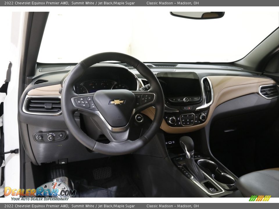 2022 Chevrolet Equinox Premier AWD Summit White / Jet Black/Maple Sugar Photo #6