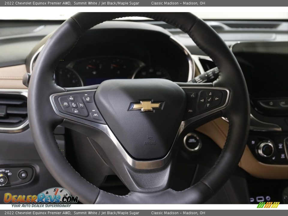 2022 Chevrolet Equinox Premier AWD Summit White / Jet Black/Maple Sugar Photo #7