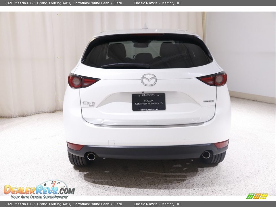 2020 Mazda CX-5 Grand Touring AWD Snowflake White Pearl / Black Photo #19
