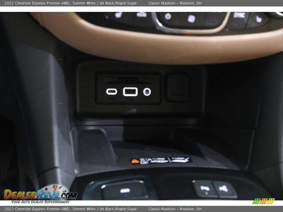 2022 Chevrolet Equinox Premier AWD Summit White / Jet Black/Maple Sugar Photo #15