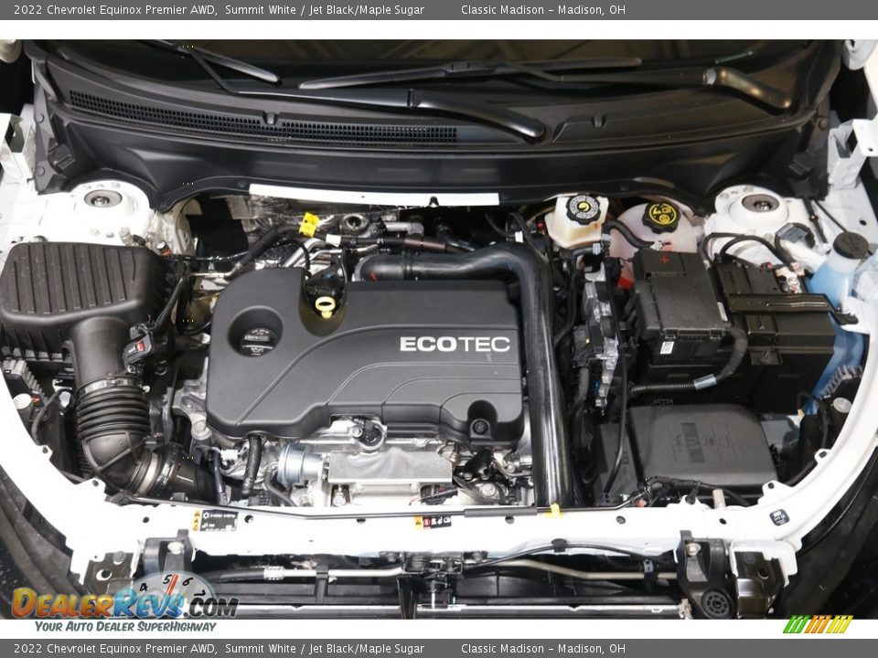 2022 Chevrolet Equinox Premier AWD Summit White / Jet Black/Maple Sugar Photo #22