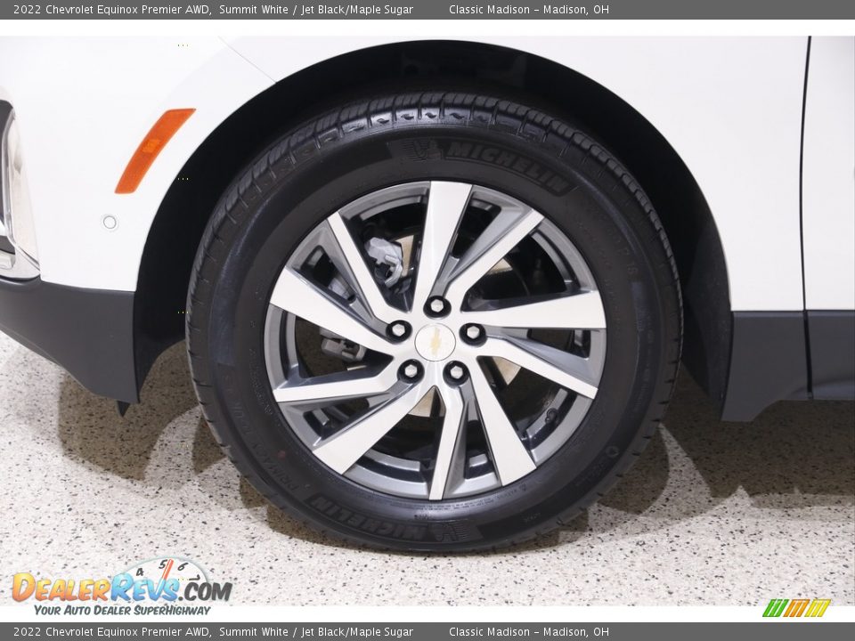 2022 Chevrolet Equinox Premier AWD Summit White / Jet Black/Maple Sugar Photo #23